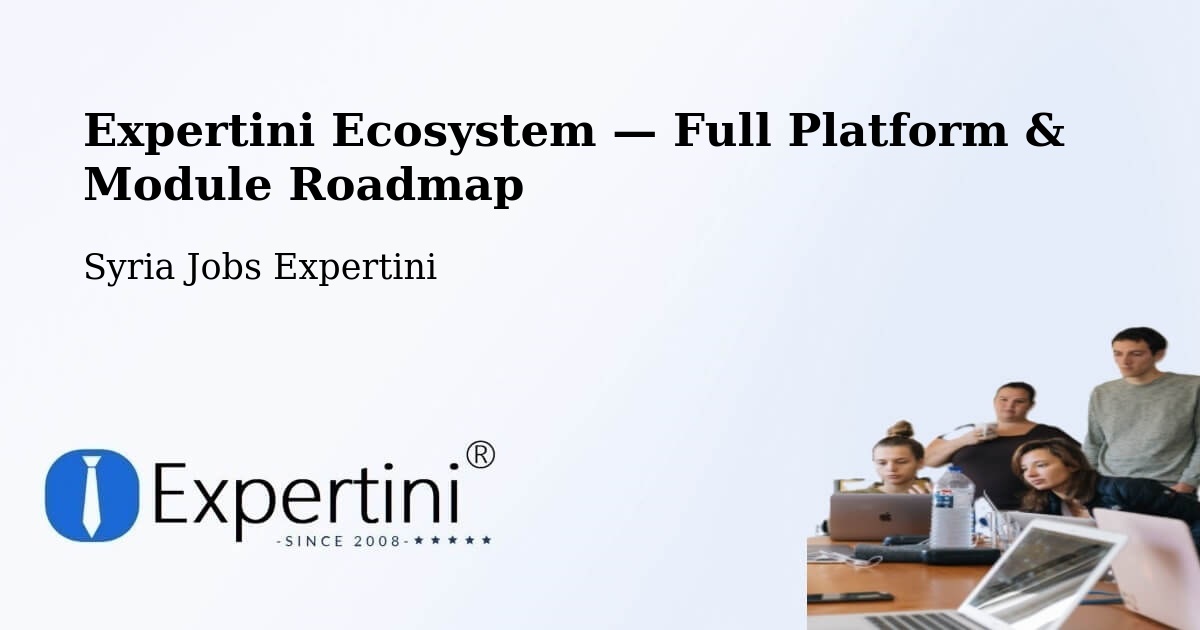 Expertini Ecosystem — Full Platform & Module Roadmap – Mūrak