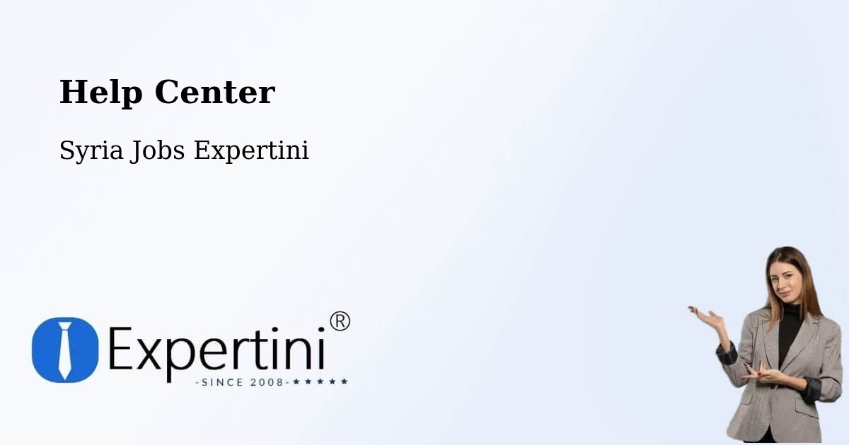 Help Center – Mūrak - Syria Jobs Expertini