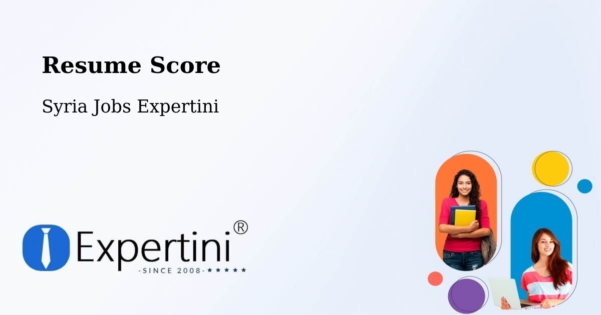 Resume Score & Job Description Match Tool – Mūrak - Syria Jobs Expertini