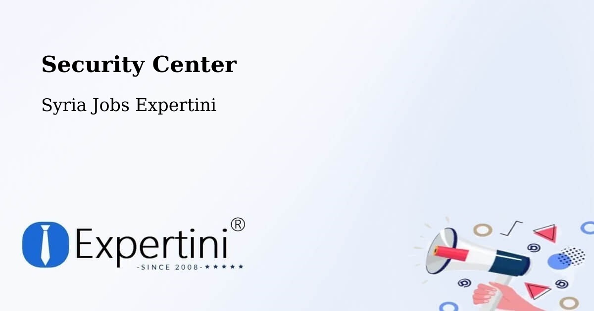 Security & Compliance – Mūrak - Syria Jobs Expertini